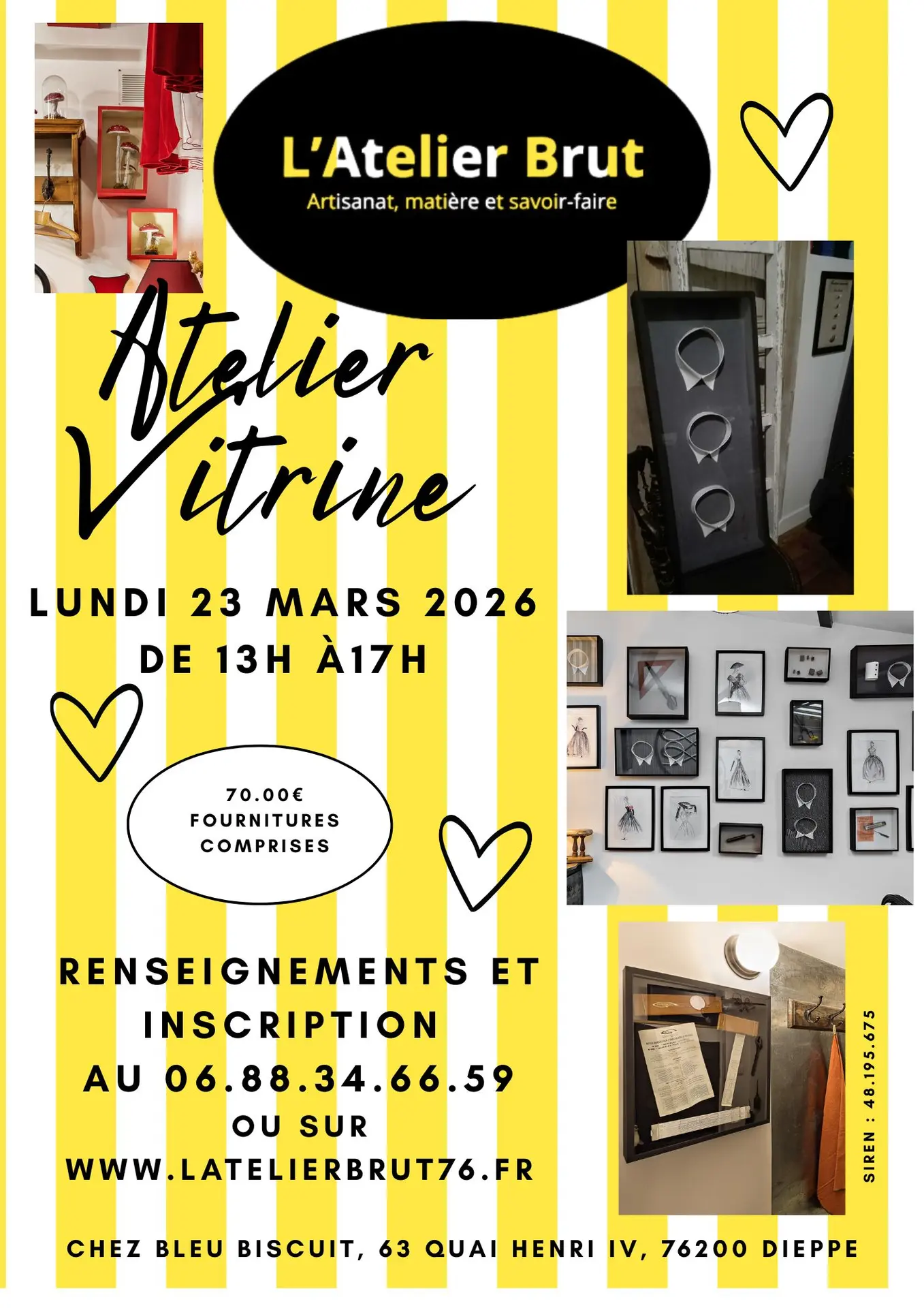 Atelier vitrine