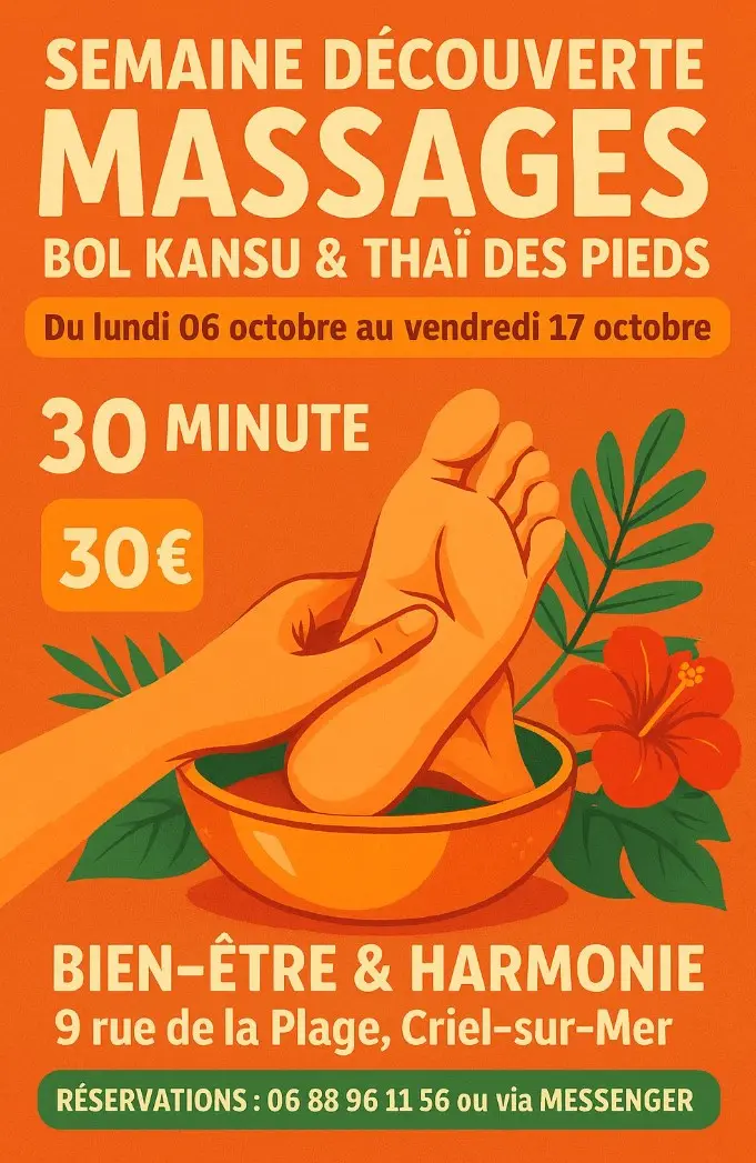 101725 - CRIEL - SEMAINE DECOUVERTE MASSAGES