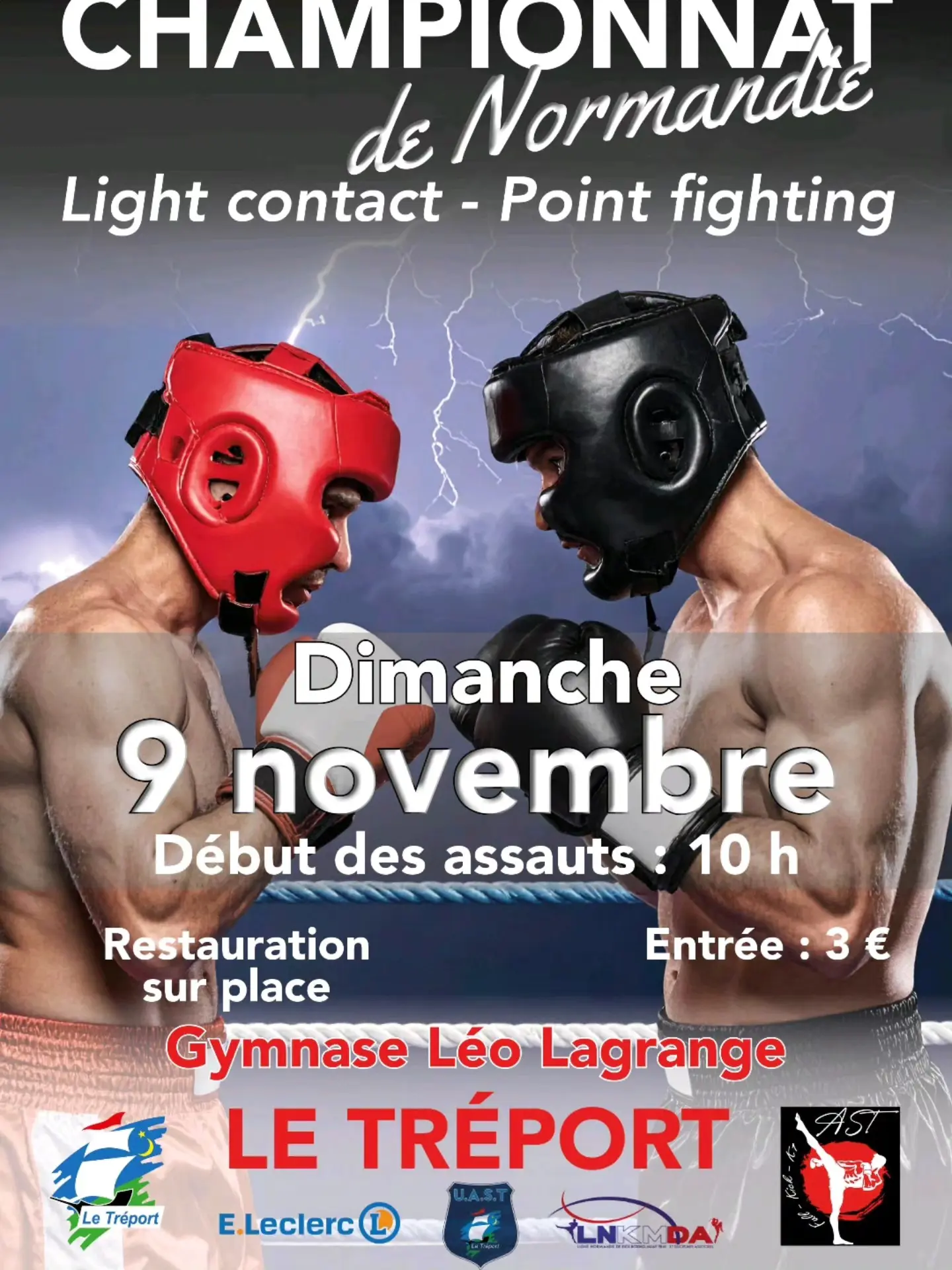 110925 - LE TREPORT - Championnat de Normandie Light contact