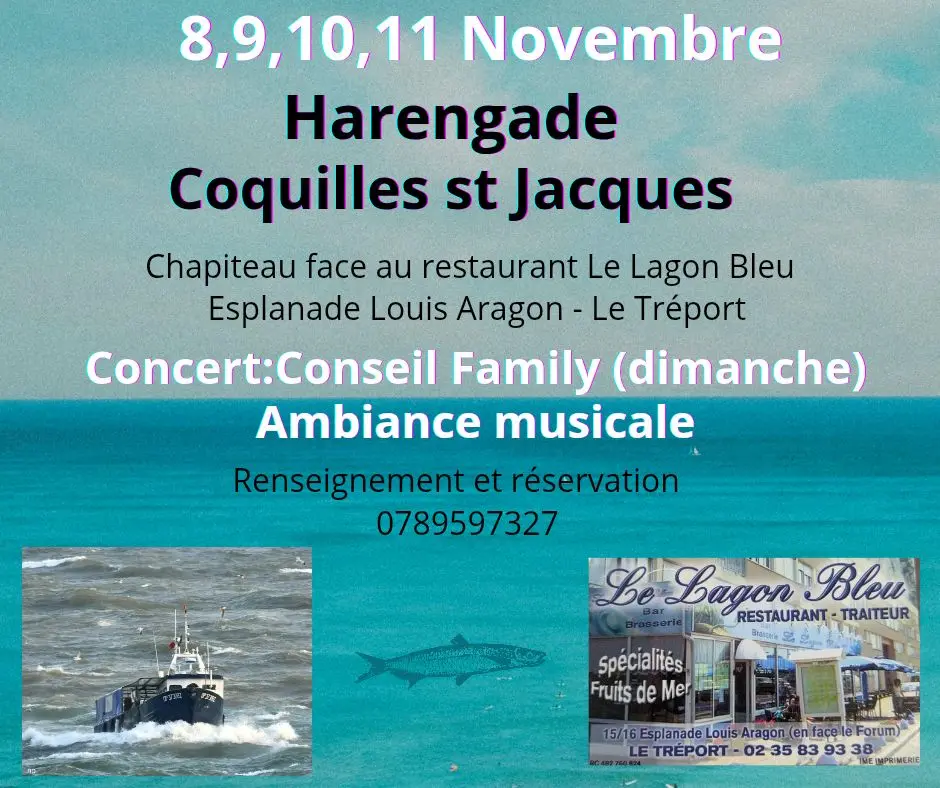111125 - LE TREPORT - Harengade et Coquilles St Jacques