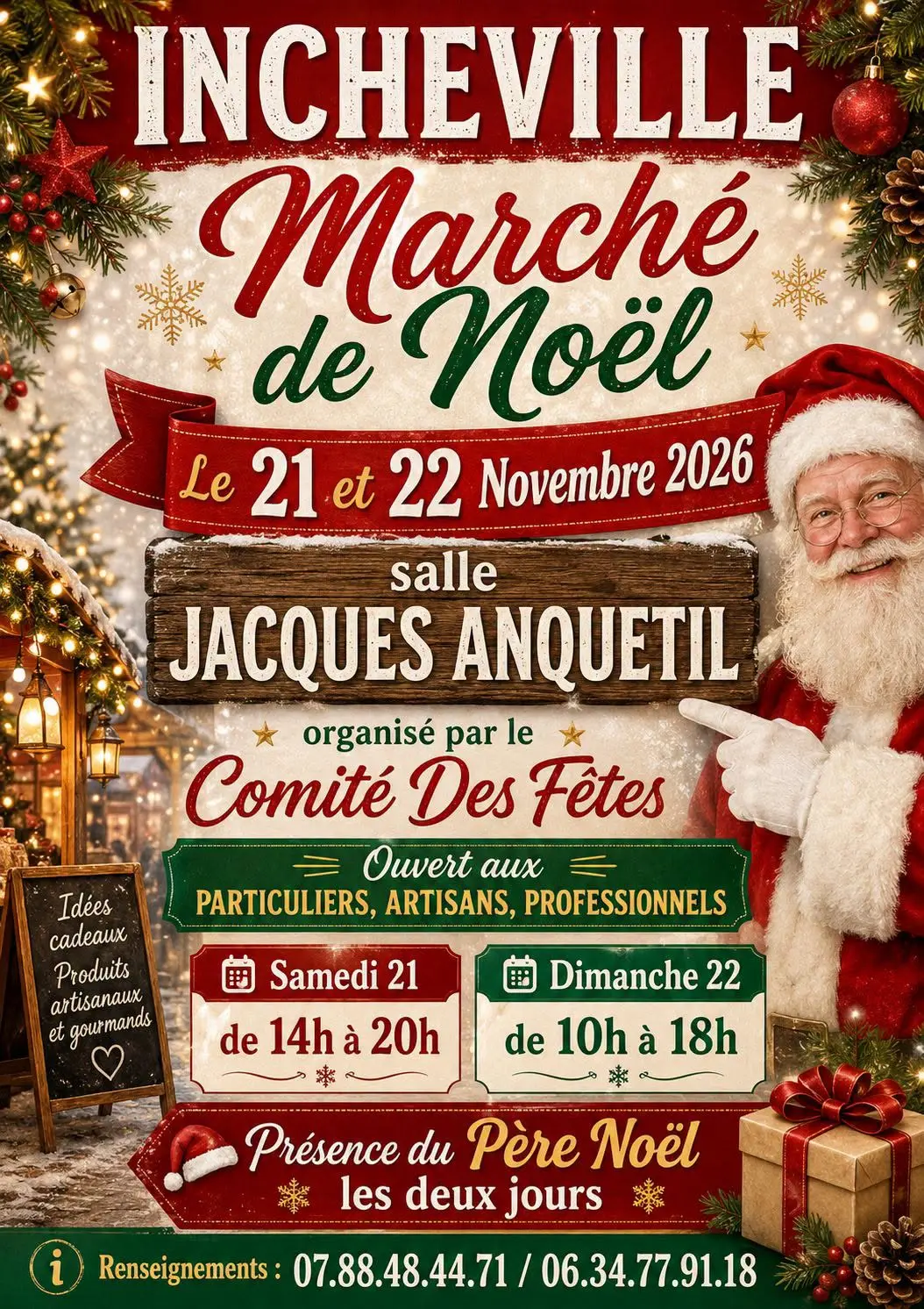 112226 - INCHEVILLE - Marché de Noël