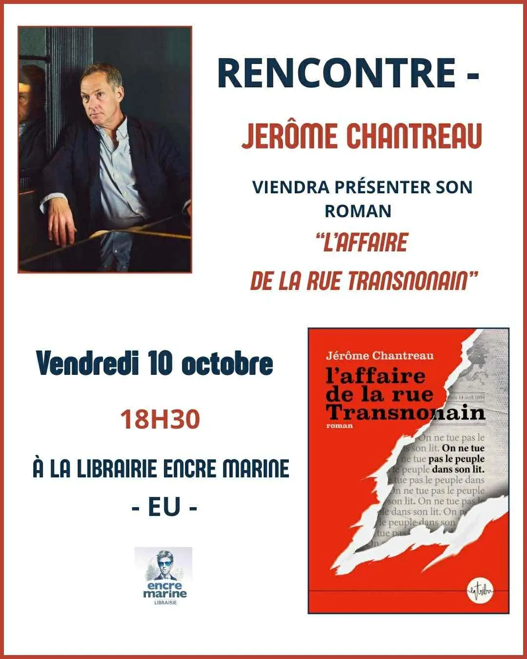Rencotnre avec Jerome Chantreau