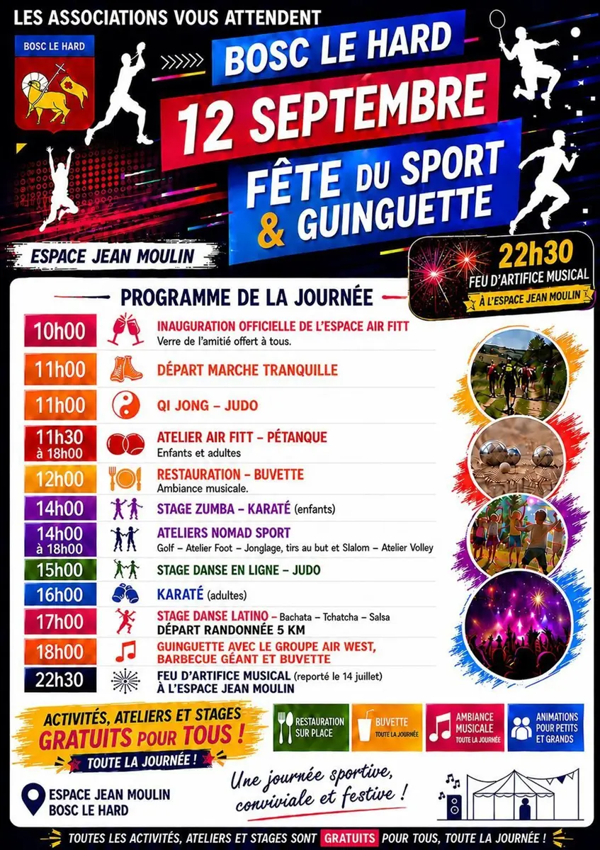 12 09 Bosc-Le-Hard Fête du Sport et guinguette