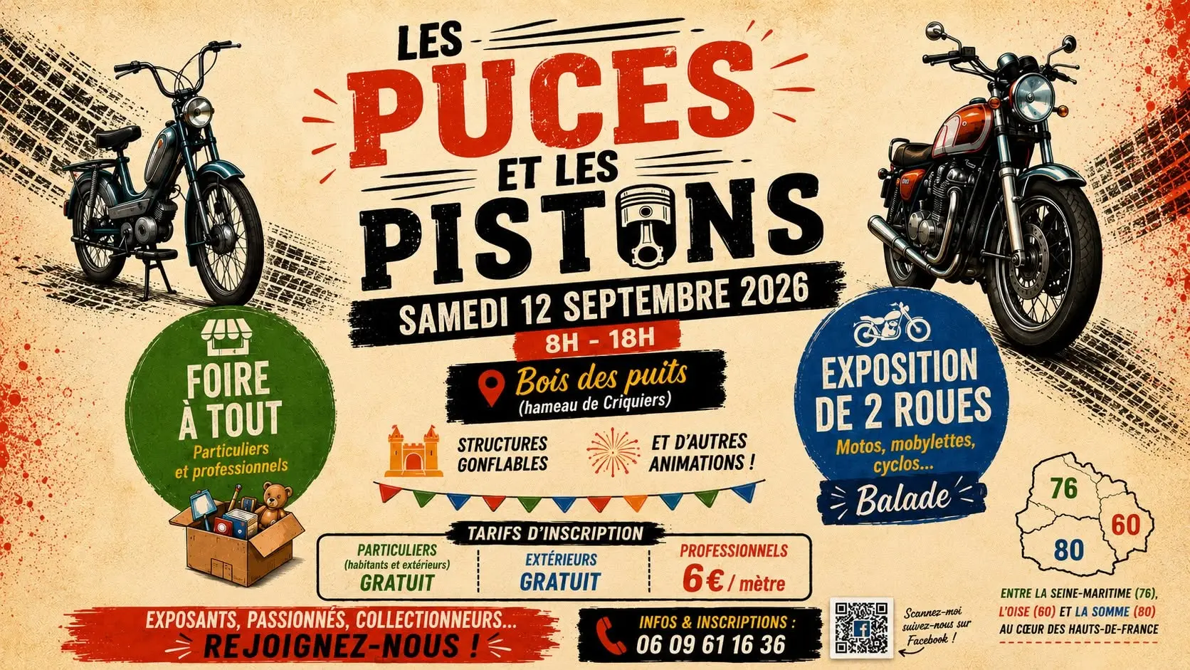 12 SEPTEMBRE - LES PUCES