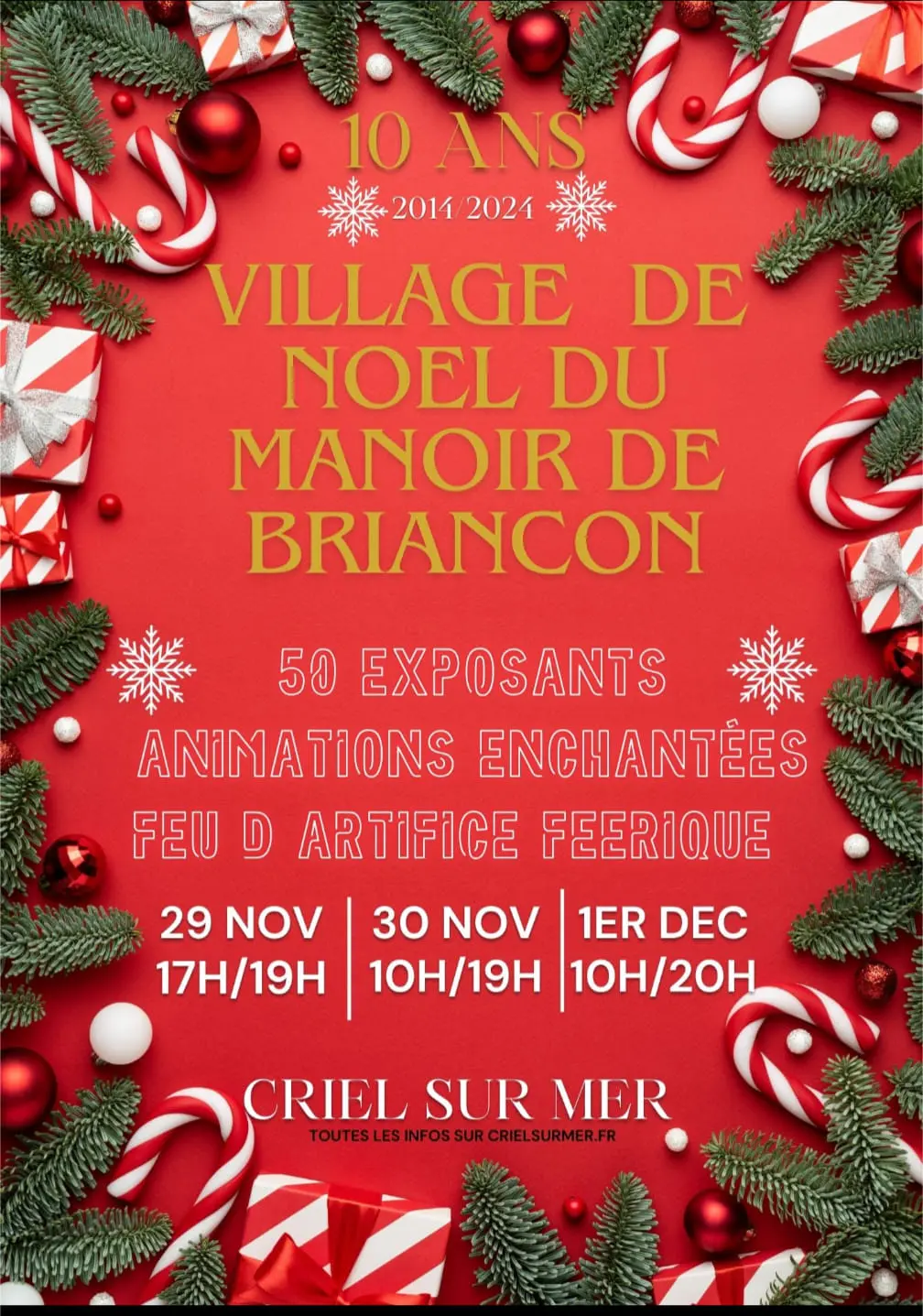 120124 - CRIEL - Village de Noël