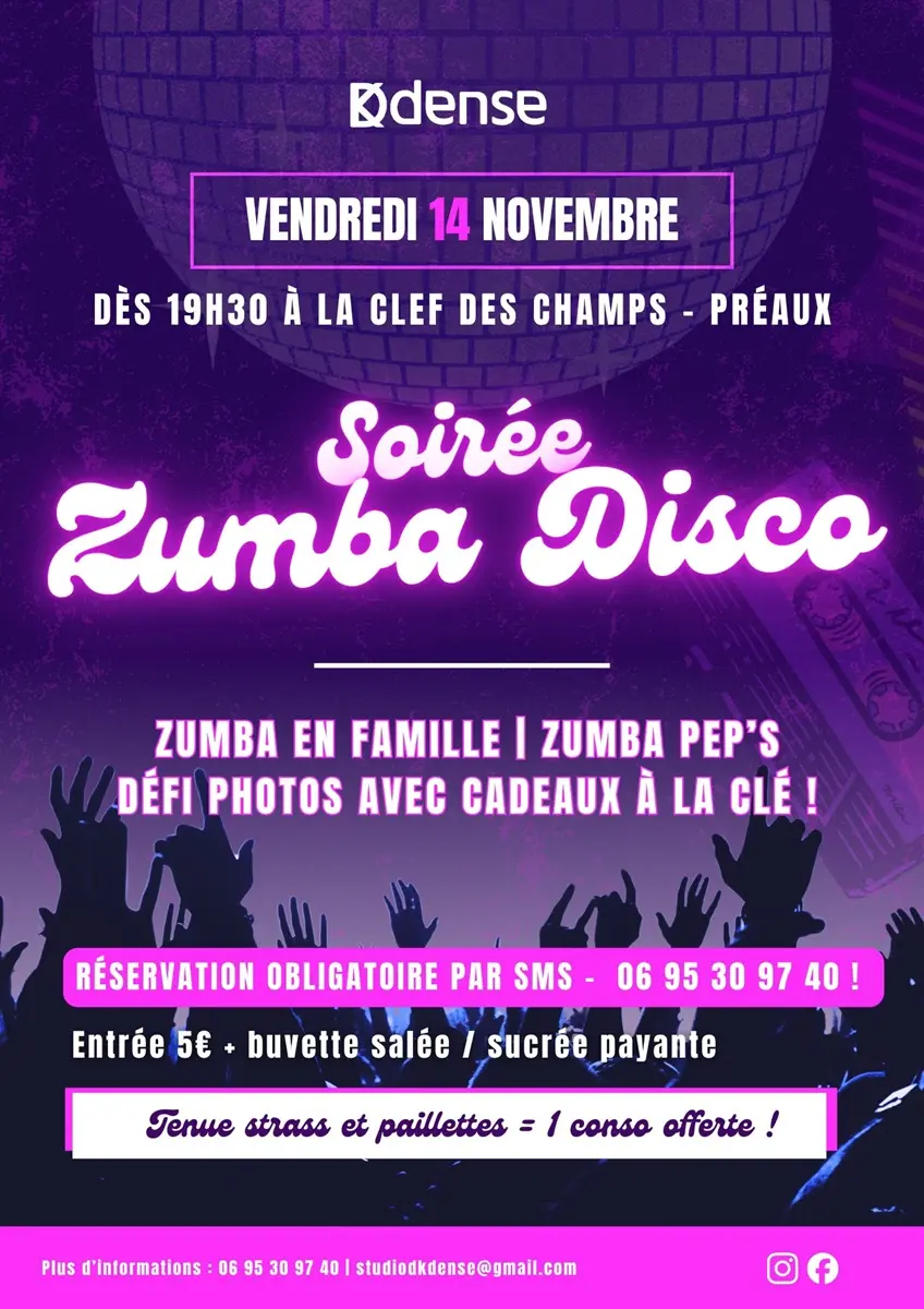 14 11 zumba disco préaux