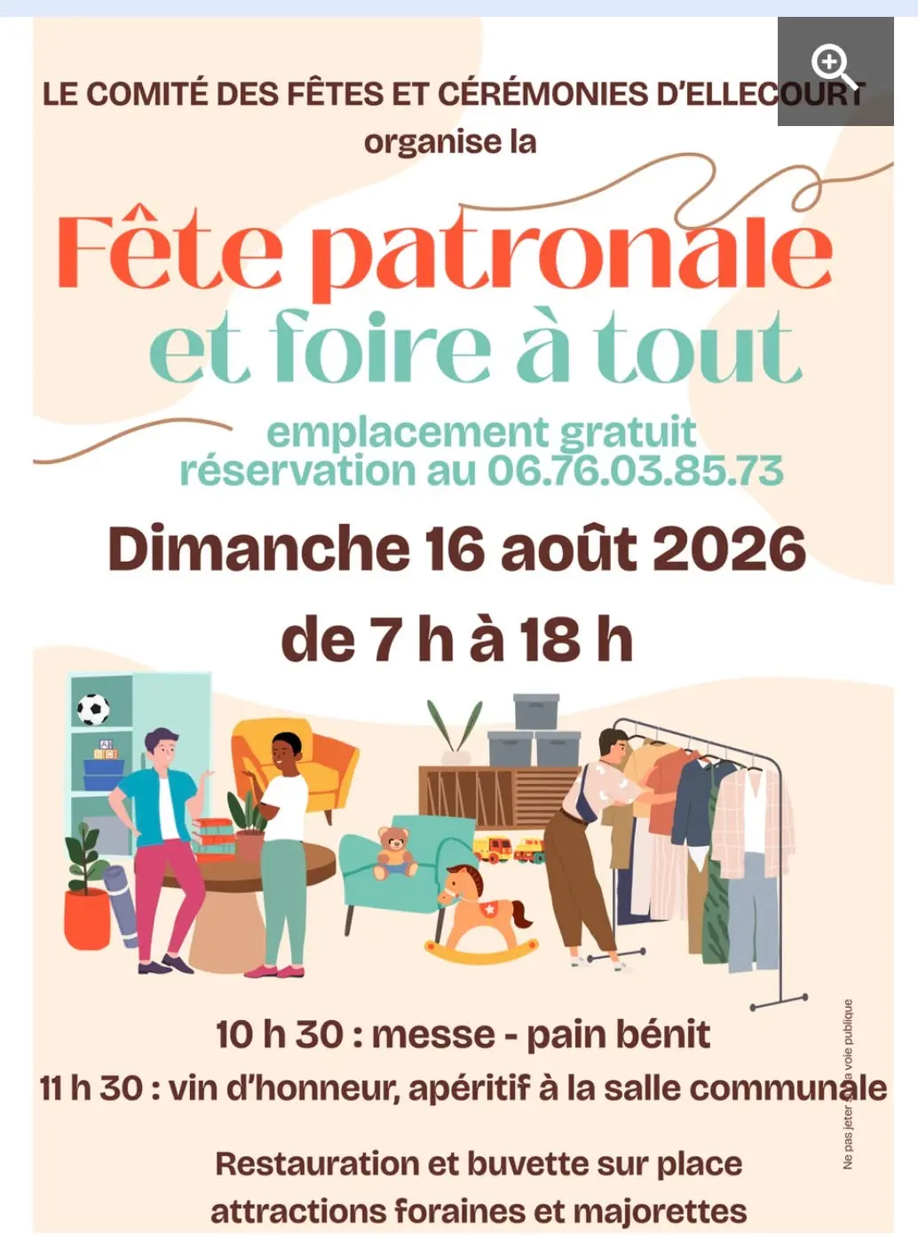 16 aout - Fête patronale