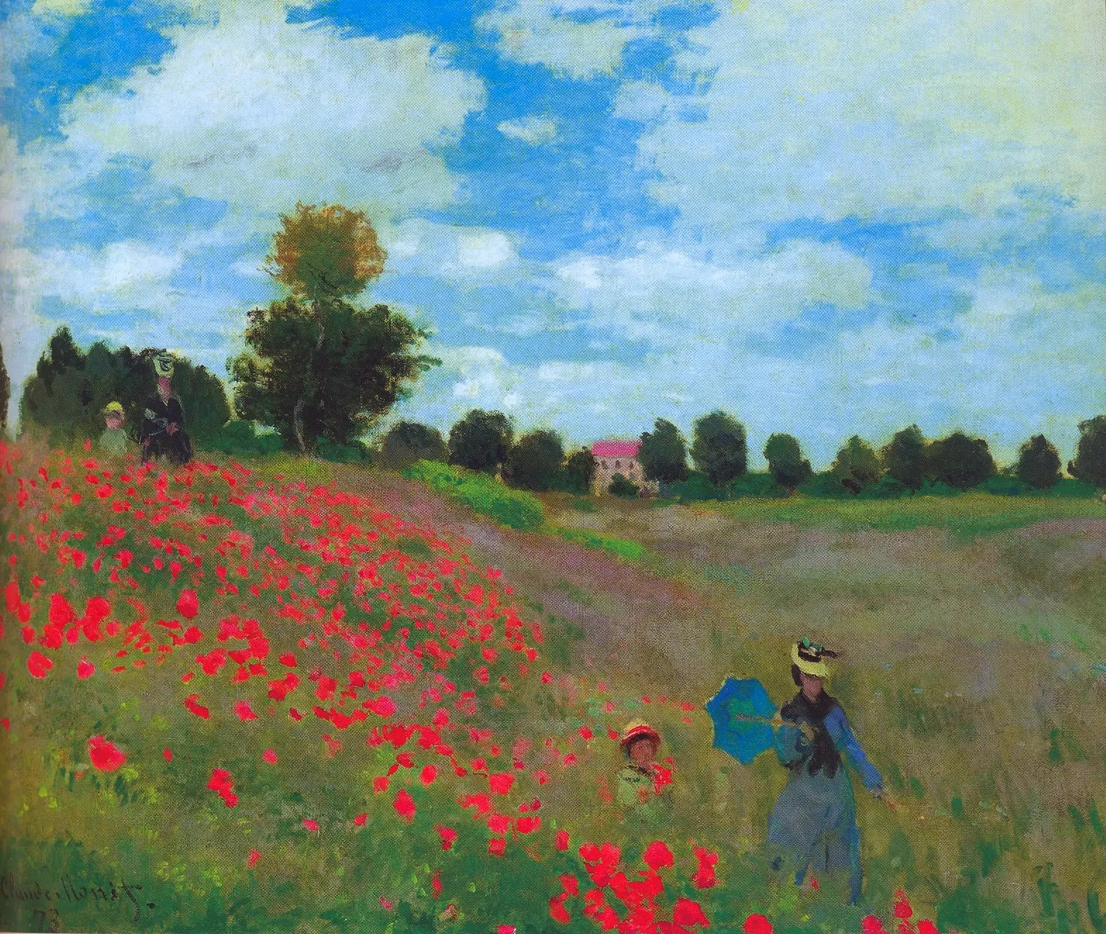 1873 coquelicots à Argenteuil
