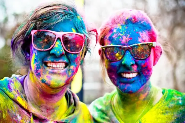 Course colorée