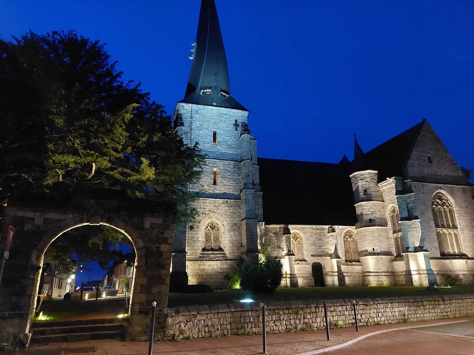 Pierres en Lumières à Offranville - Église Saint-Ouen