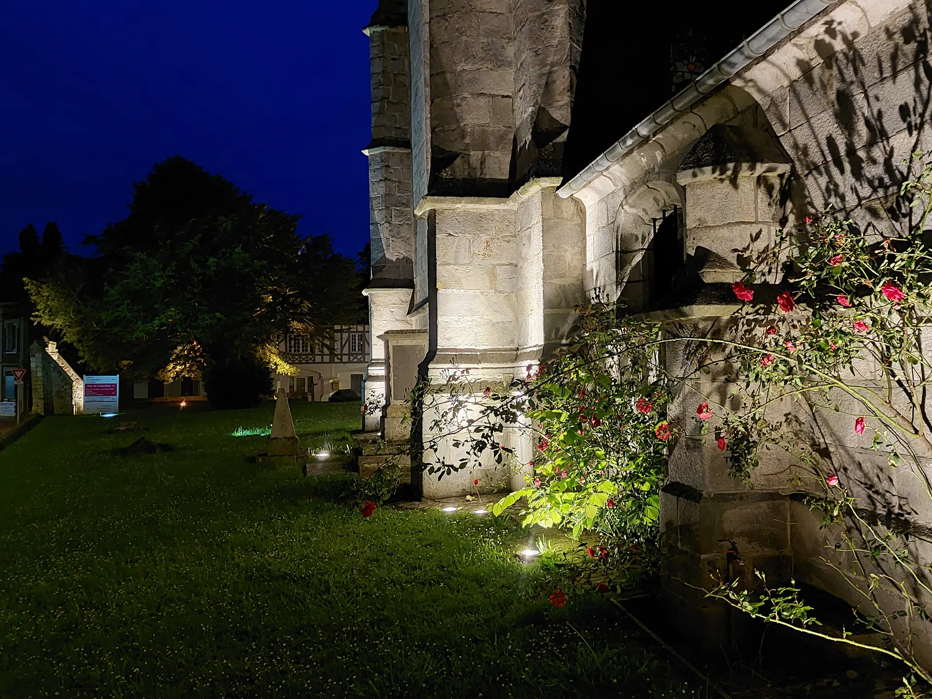 Pierres en Lumières à Offranville - Église Saint-Ouen