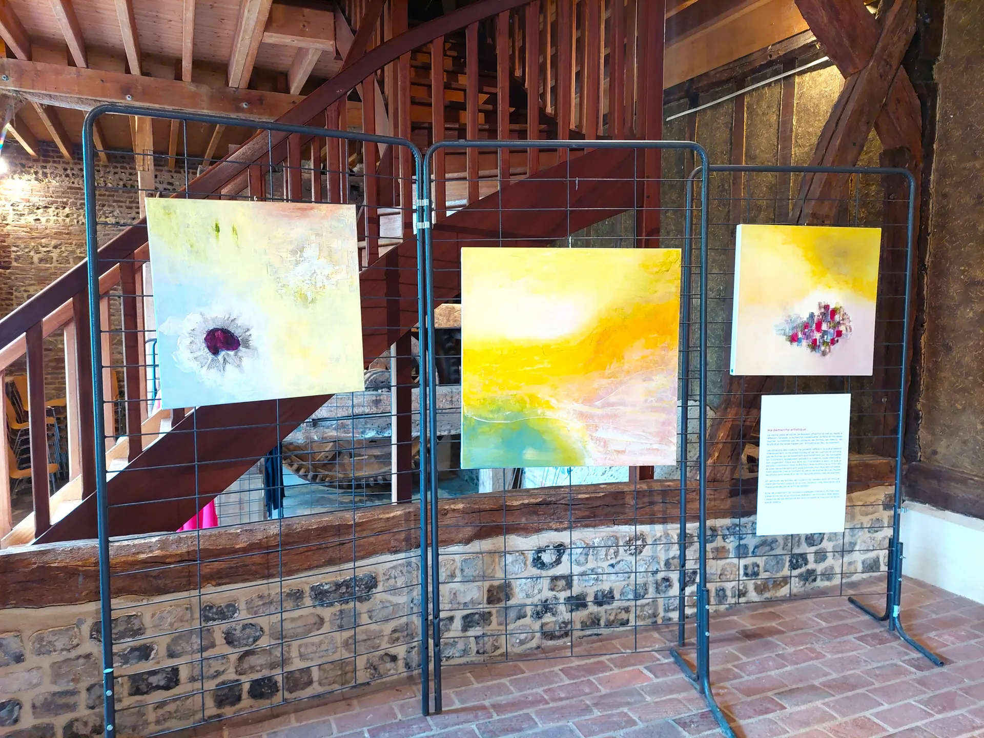 2024 - Exposition d'Eliane Duval à Offranville