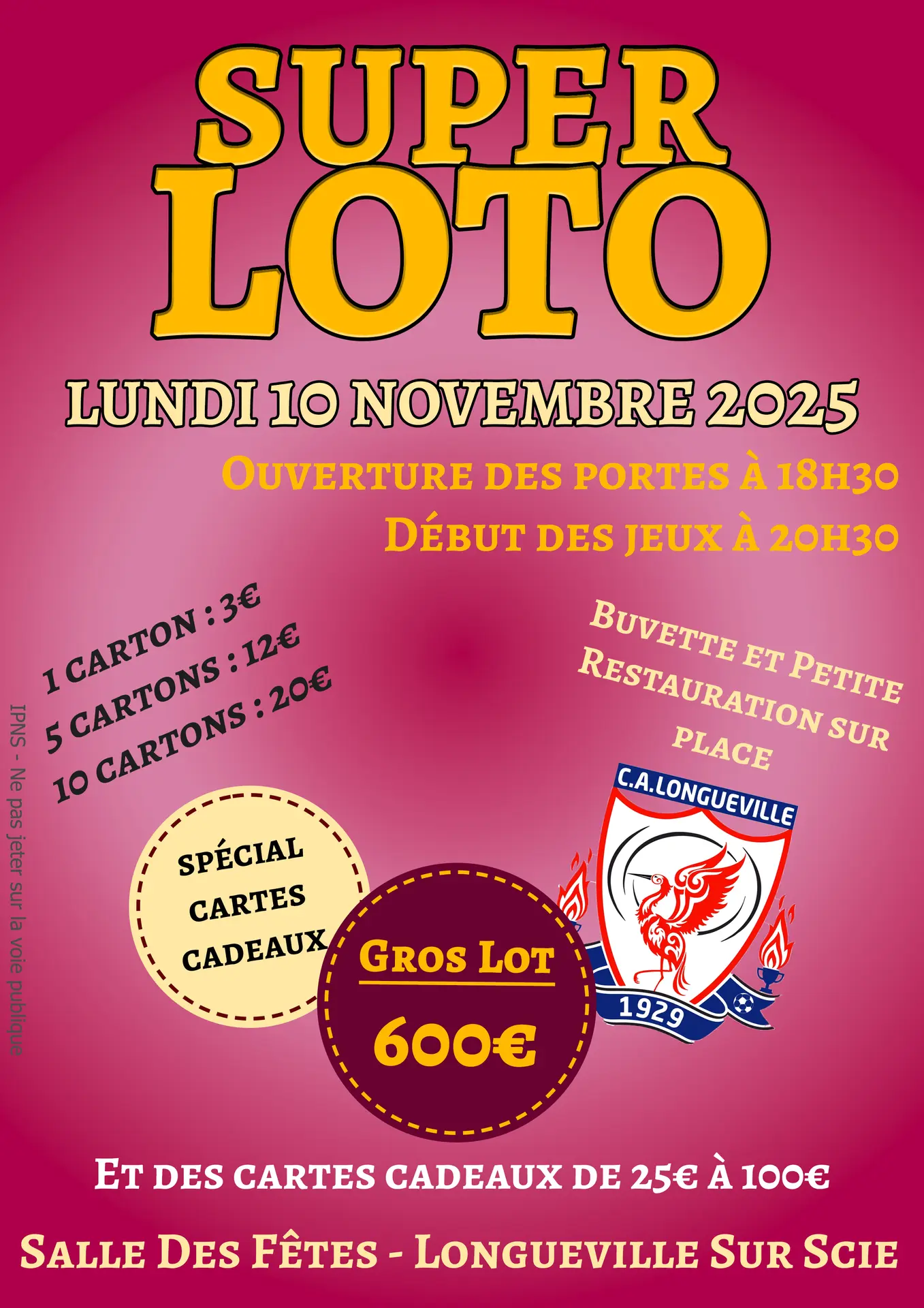 2025-11-10 - Affiche Loto