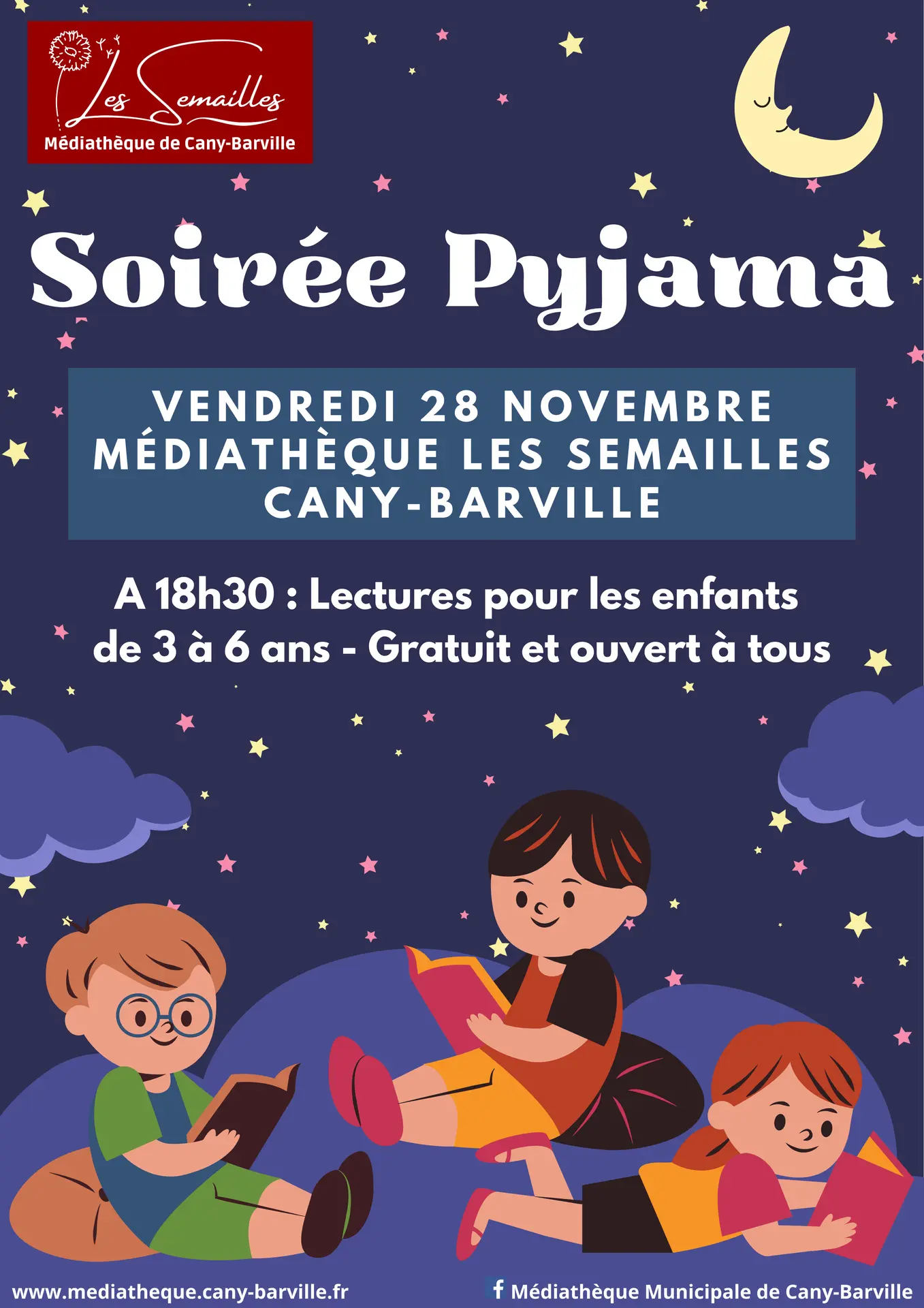 2025.11.28 - Soirée Pyjama à la médiathèque - 1