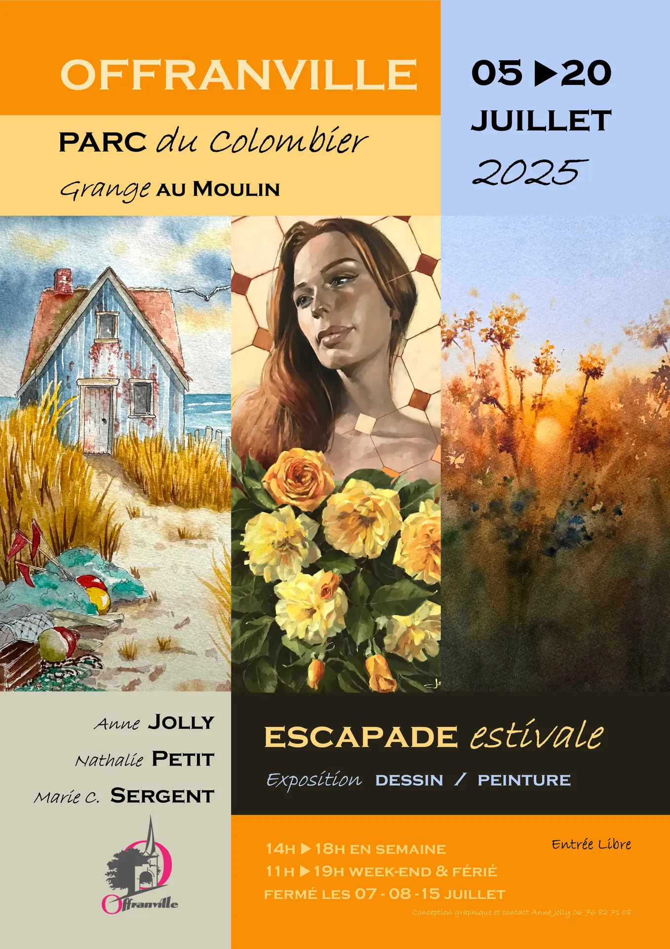 AFFICHE_Exposition_2025_Offranville_Jolly_Petit_Sergent