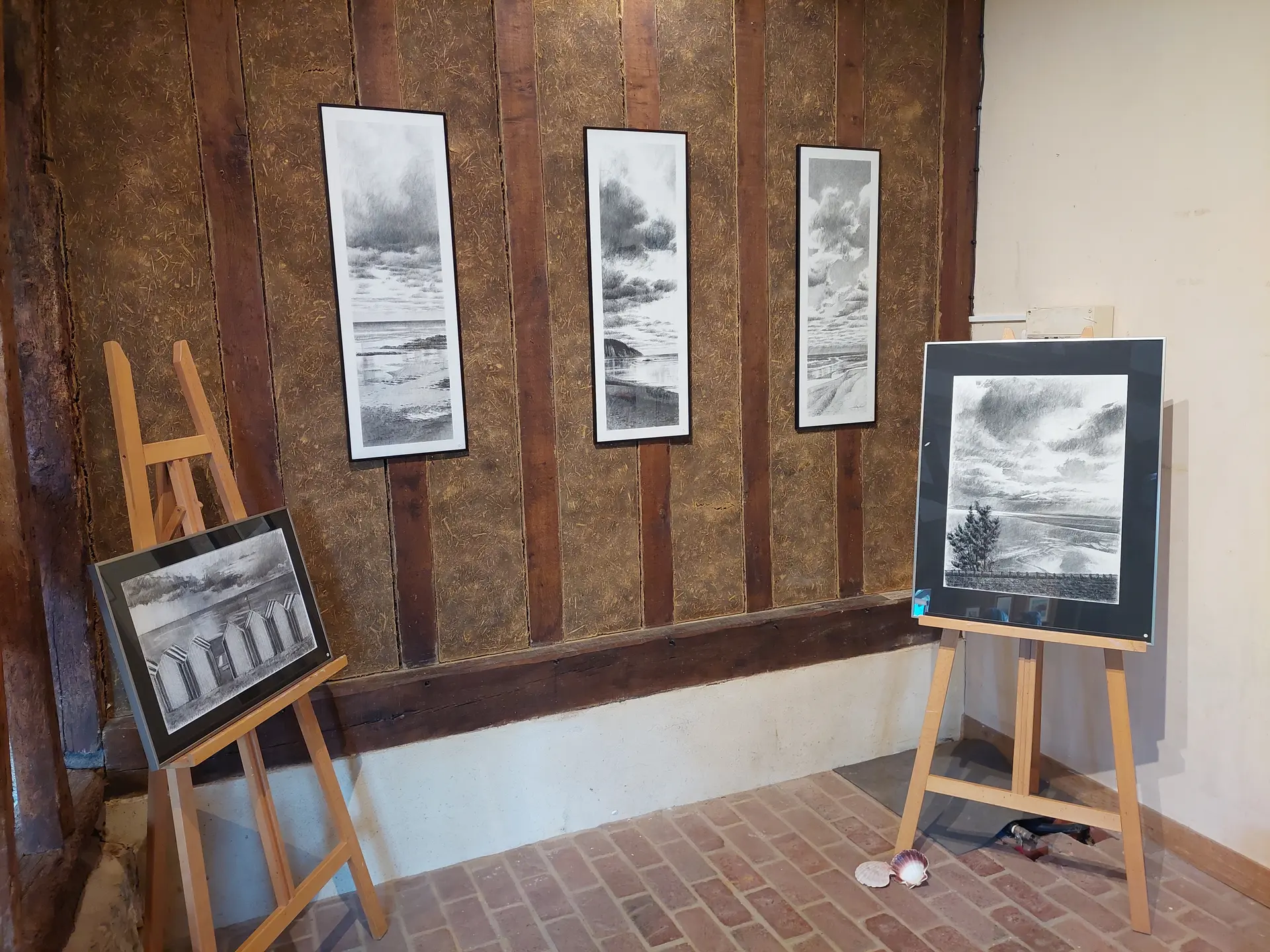 Exposition de Anne JOLY, Nathalie PETIT et Marie-Christine SERGENT à Offranville