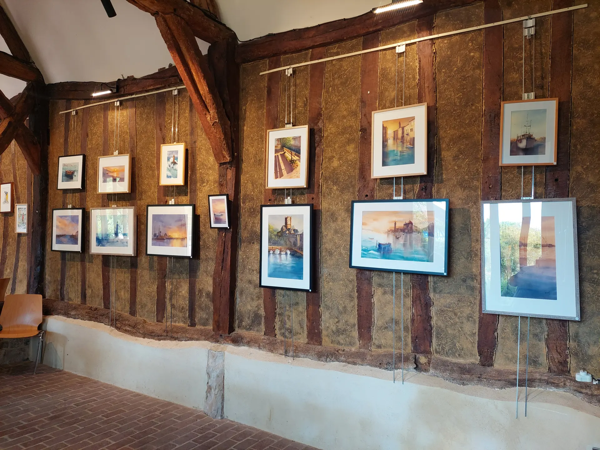 Exposition de Anne JOLY, Nathalie PETIT et Marie-Christine SERGENT à Offranville
