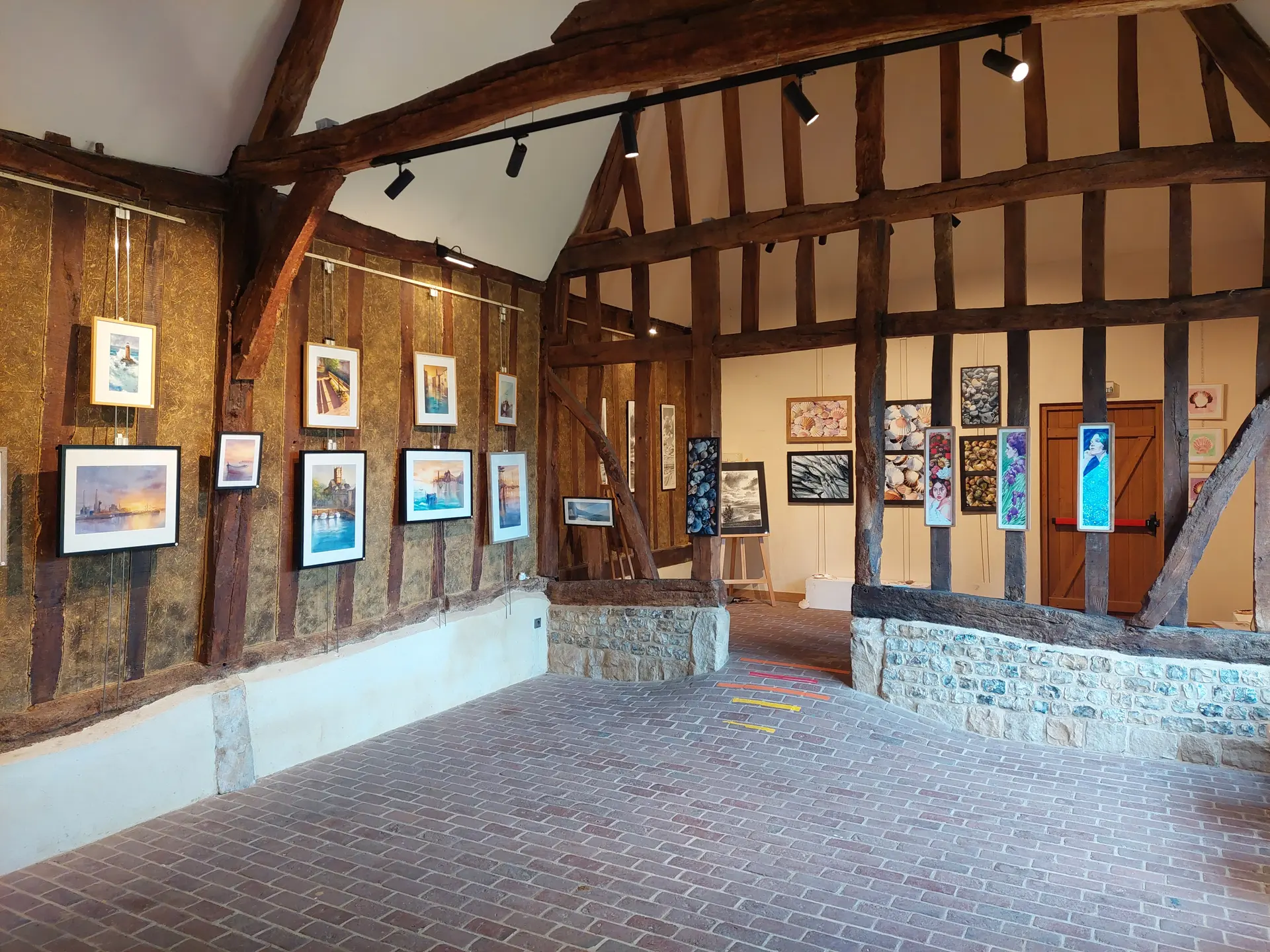 Exposition de Anne JOLY, Nathalie PETIT et Marie-Christine SERGENT à Offranville