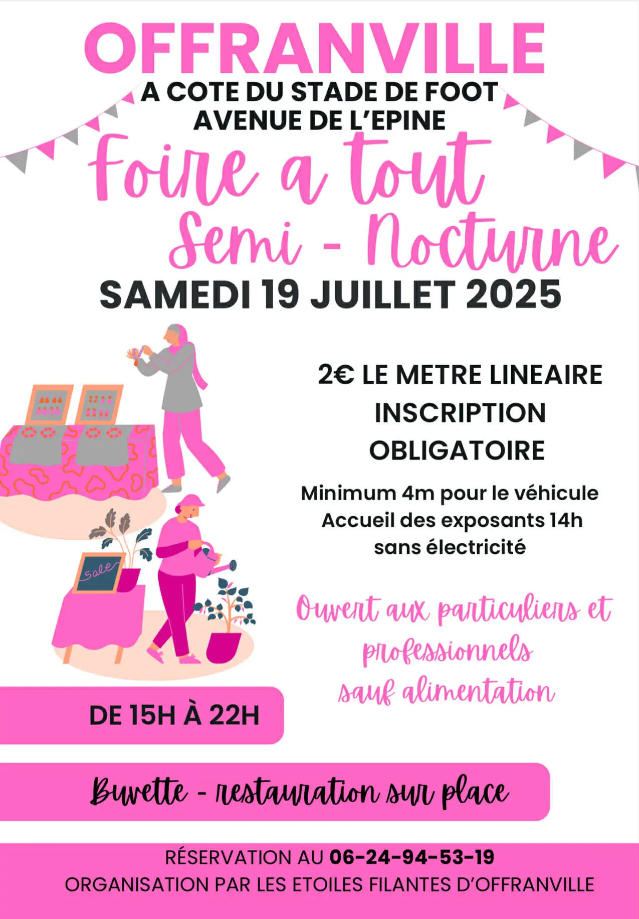 AFFICHE_Foire_à_Tout_Semi_Nocturne_Offranville
