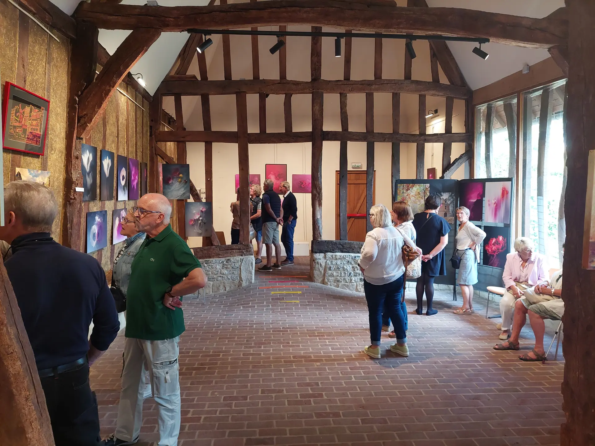 Exposition FAURE & SOYER à la Grange au Moulin, à Offranville