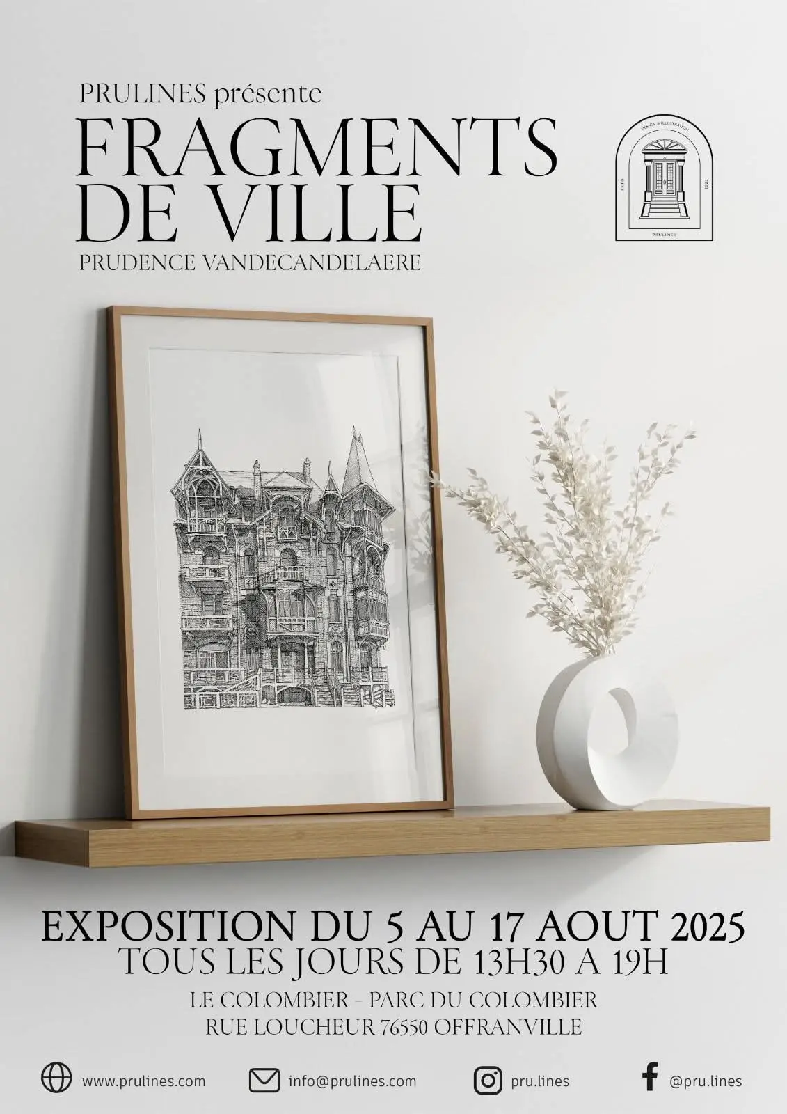 20250805_AFFICHE_Exposition_Offranville_Vandecandelaere