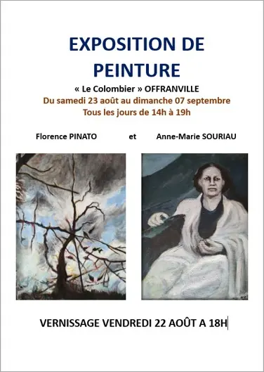 20250823_AFFICHE_Exposition_Offranville_Souriau_Pinato