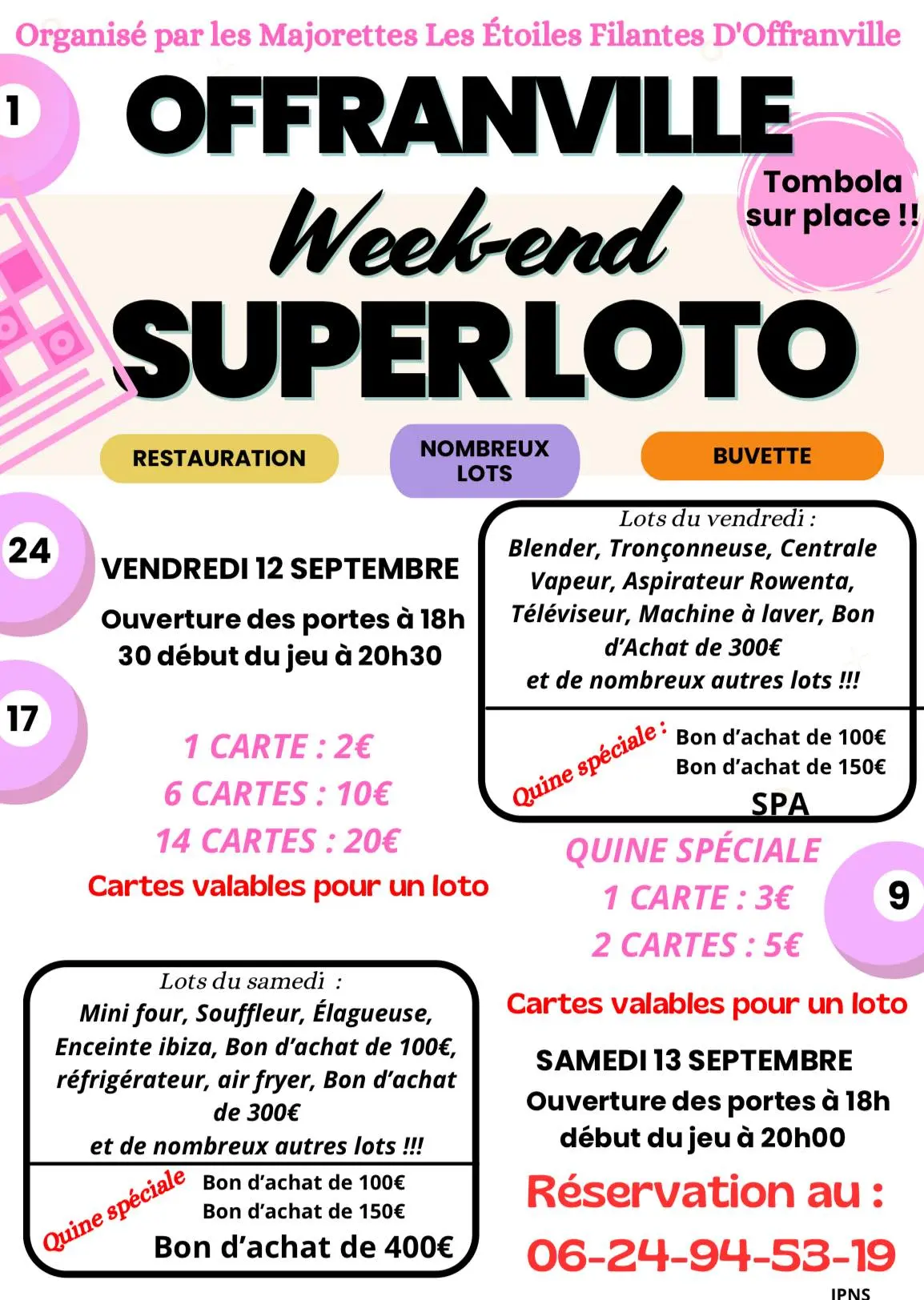 AFFICHE_Loto_Majorettes_Offranville