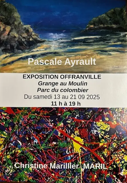20250913_AFFICHE_Exposition_Offranville_Ayrault_Marillier
