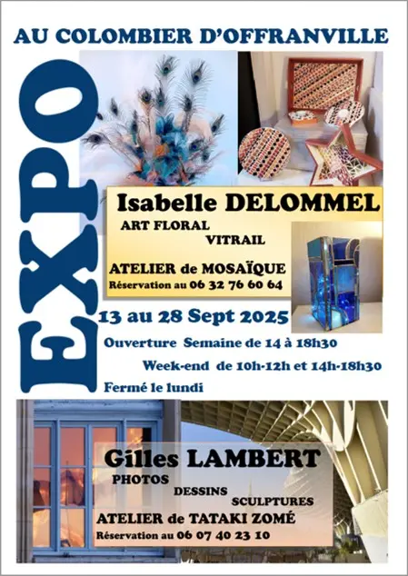 20250913_AFFICHE_Exposition_Offranville_Delommel_Lambert