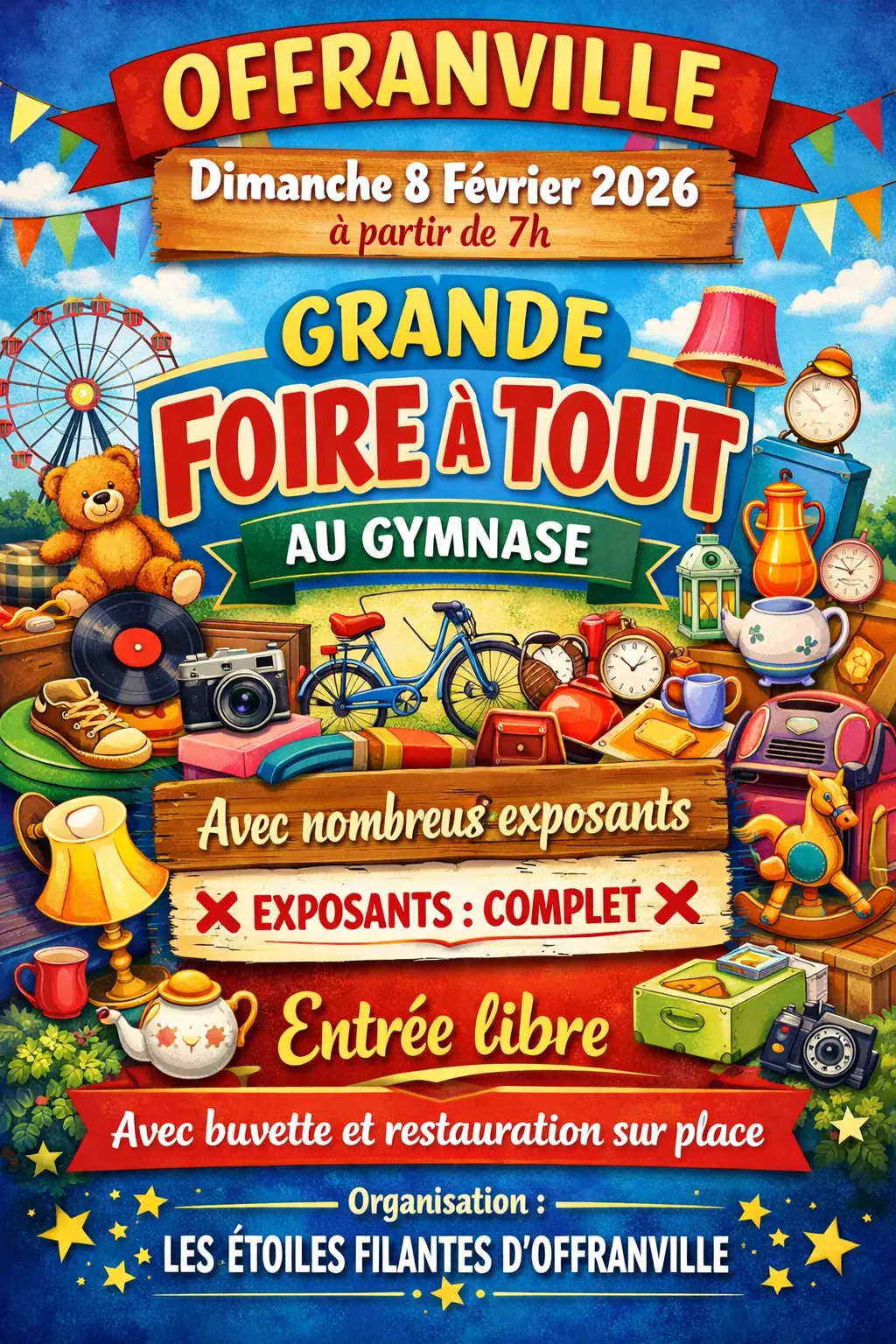 AFFICHE_Foire_à_Tout_Majorettes_Offranville