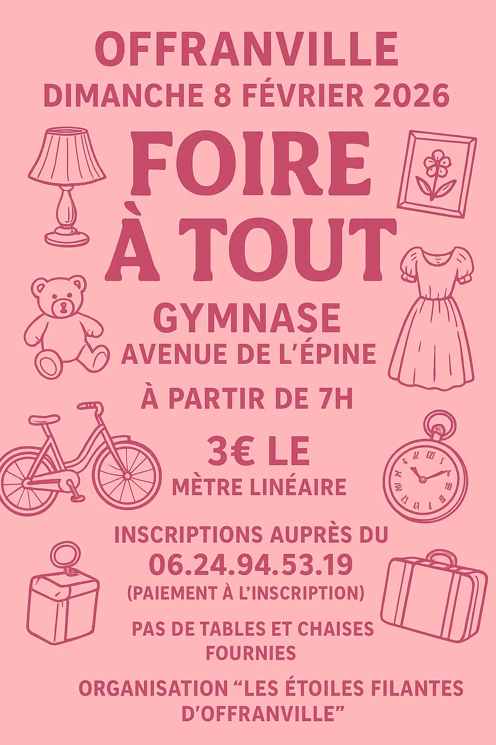 AFFICHE_Foire_à_Tout_Majorettes_Offranville