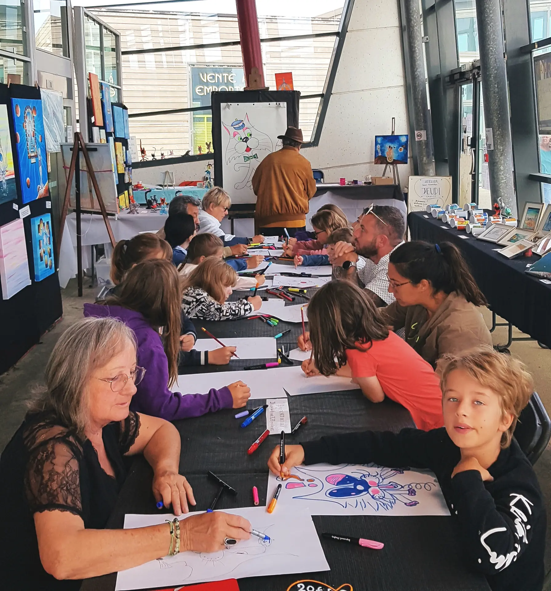 LES ATELIERS D'ETE DE JEAN CLAUDE COURCHAY