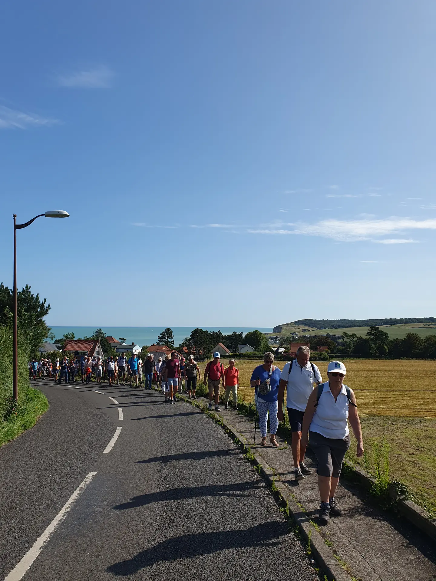 rando sur les hauteurs de Quiberville