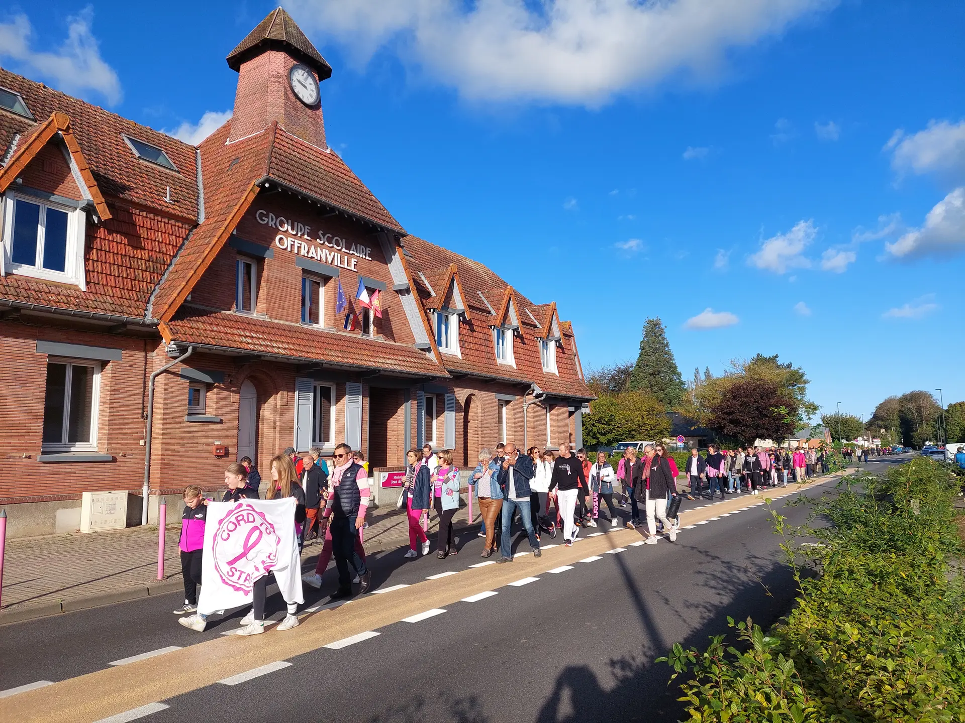 Marche Rose à Offranville