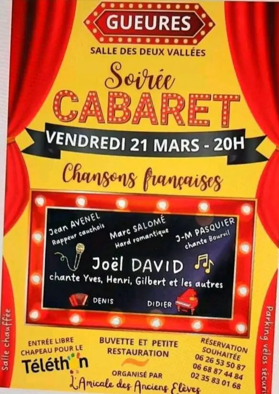 Soirée cabaret