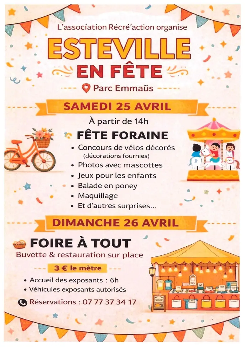 25 04 Fête foraine esteville