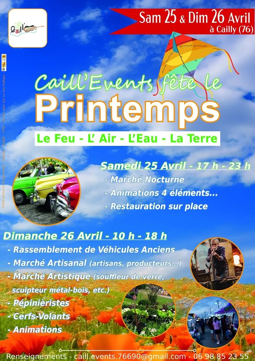 25 et 2604 fête du printemps à Cailly