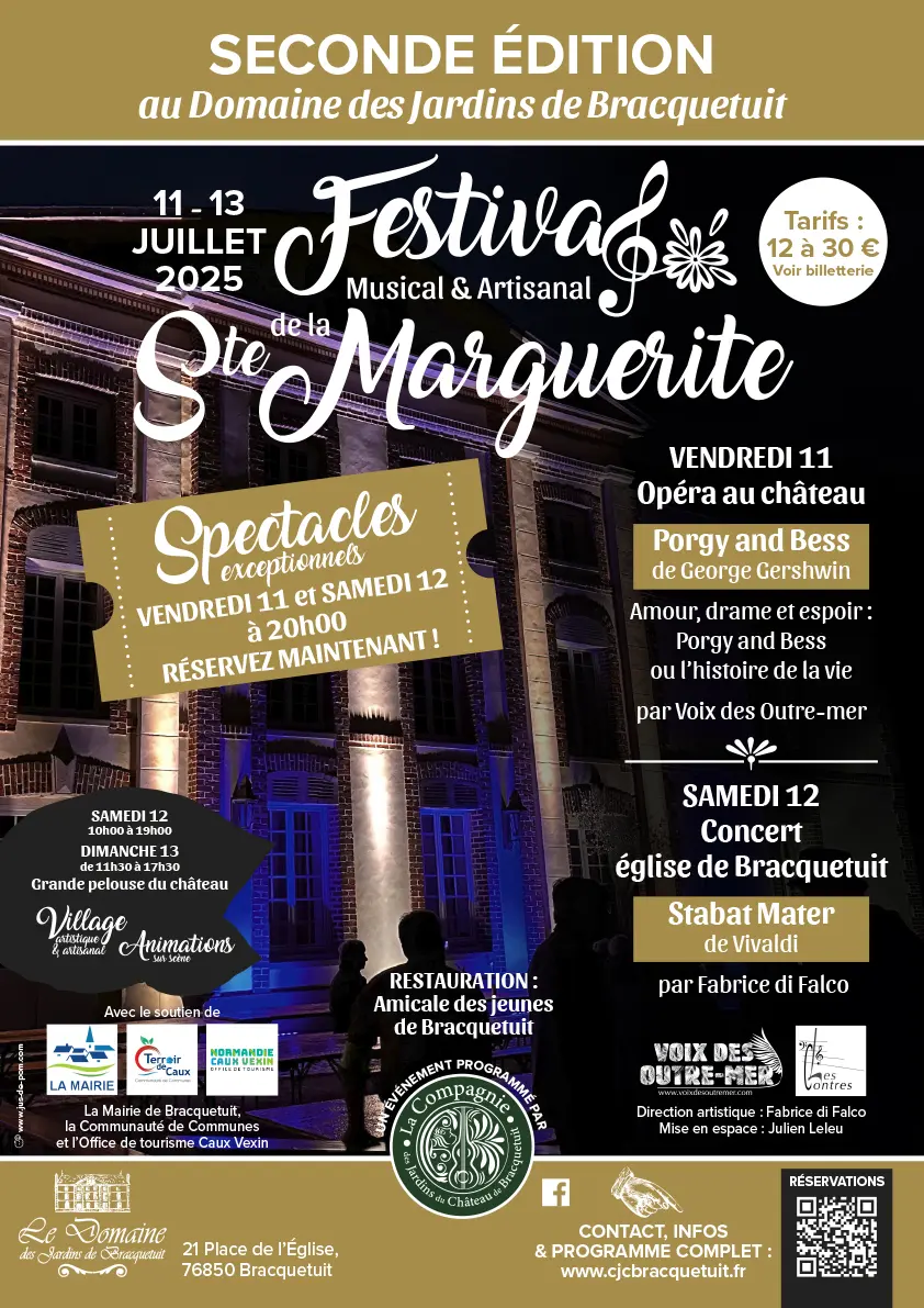 Affiche Nuits Festival Ste Marguerite