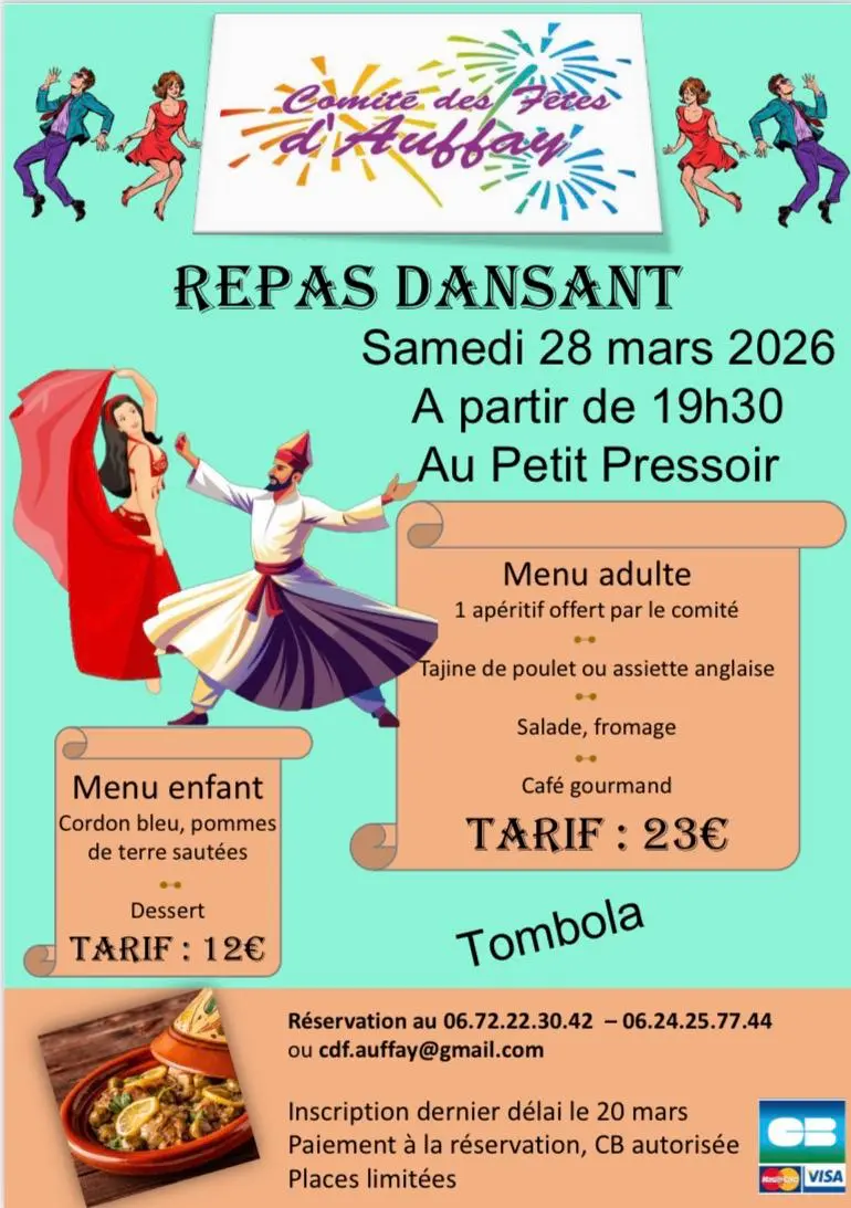 repas dansant auffay