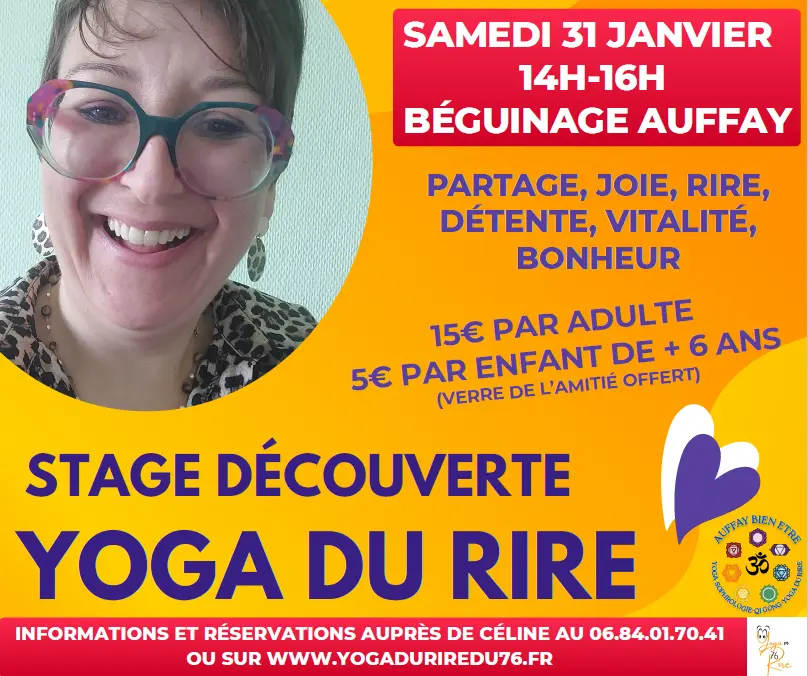 Stage découverte yoga du rire