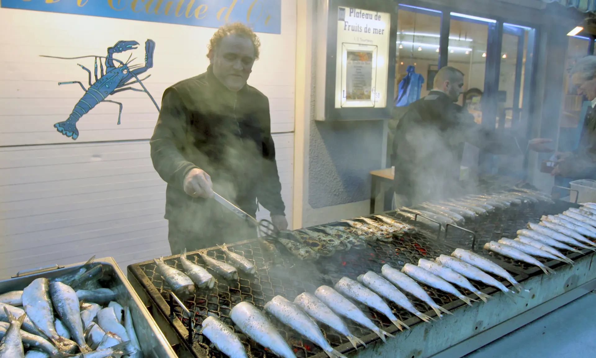 Hareng grillé Poissonnerie Dieppe