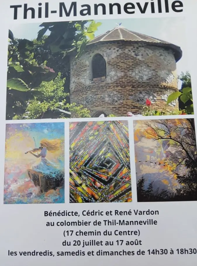 Exposition Bénédicte, Cédric et René VARDON