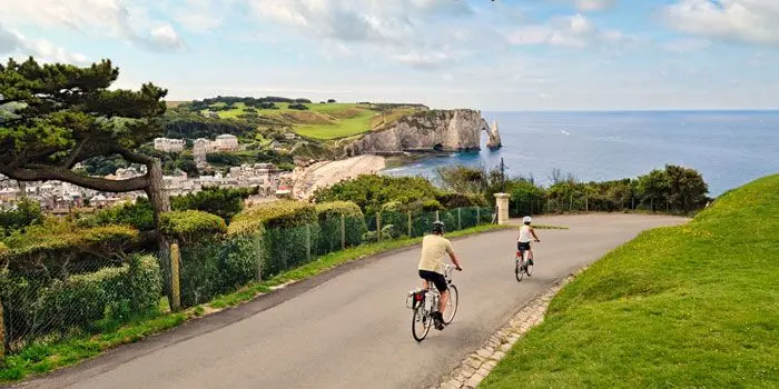 La Vélomaritime en Seine-Maritime