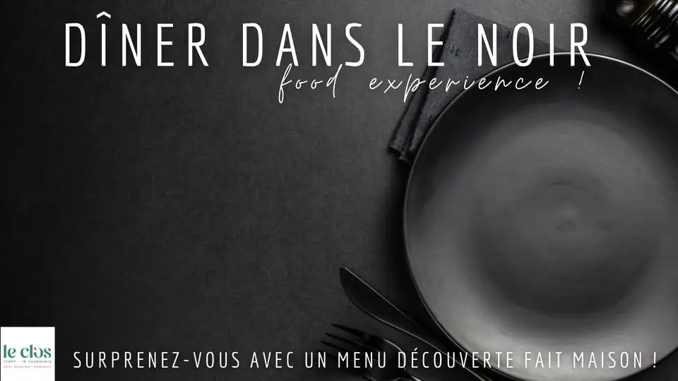visuel diner dans le noir