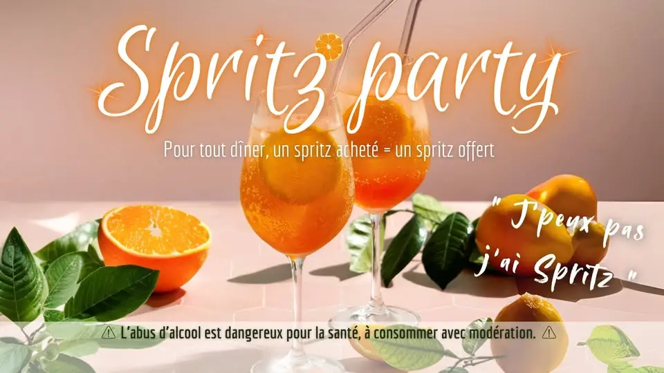 visuel soirée spritz