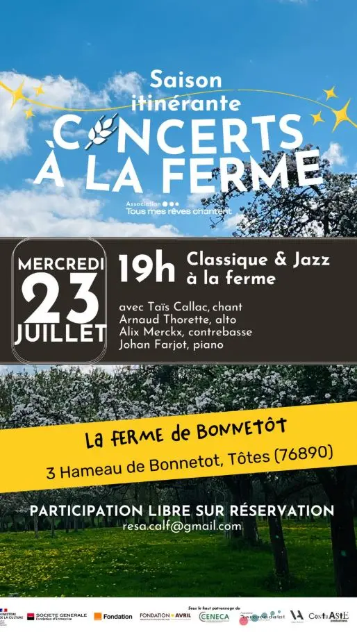 Concerts à la Ferme