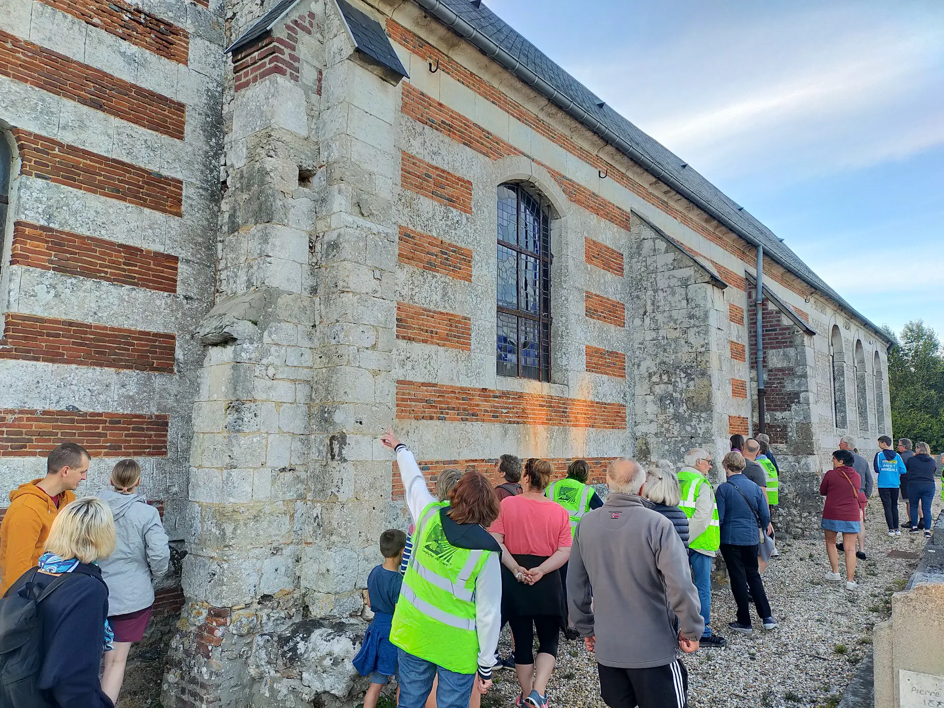 A la recherche des graffiti sur Sainte Anne