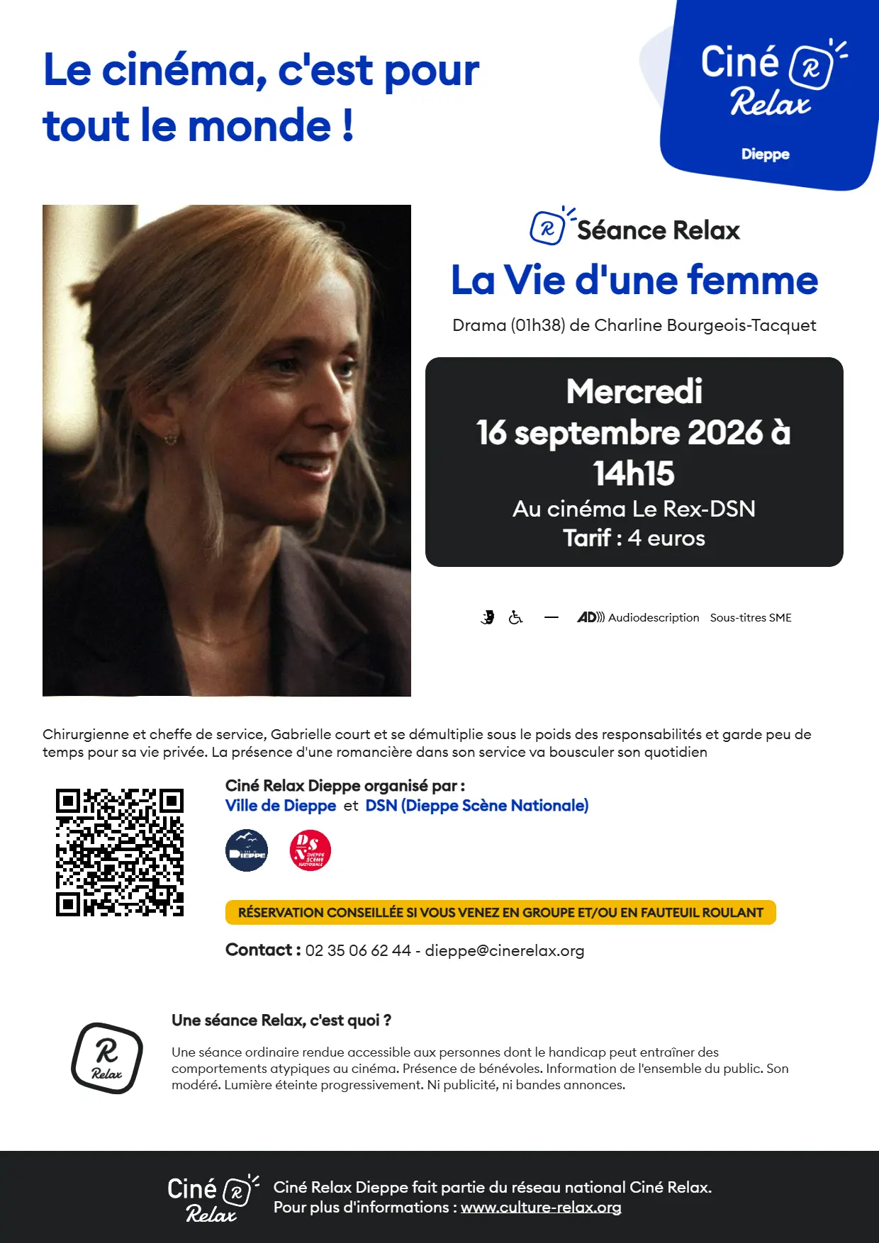 Affiche Ciné Relax