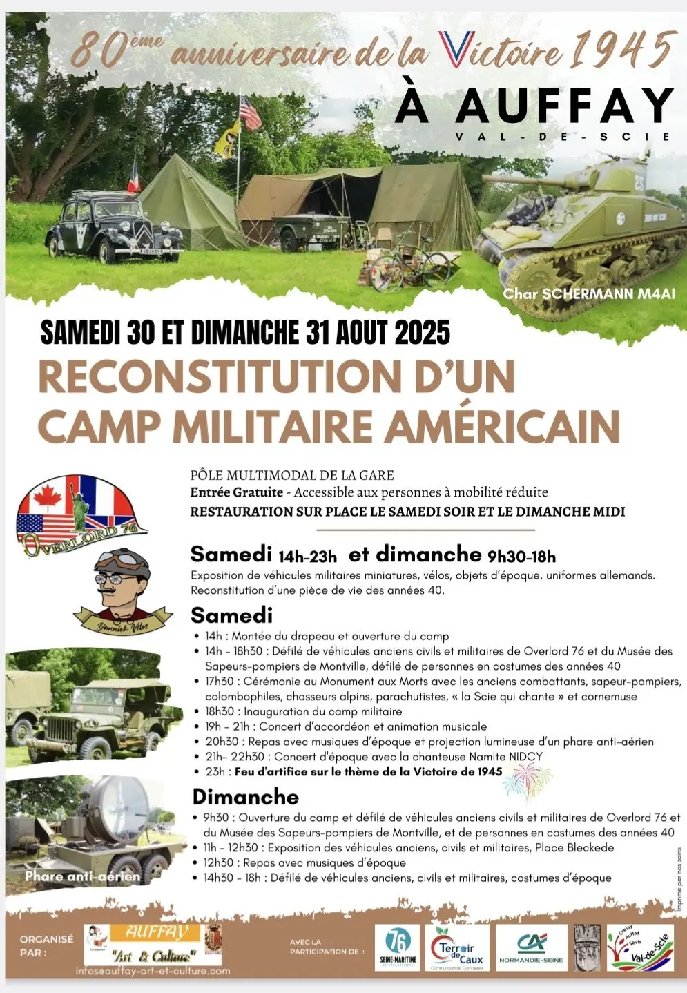 Affich Camp militaire
