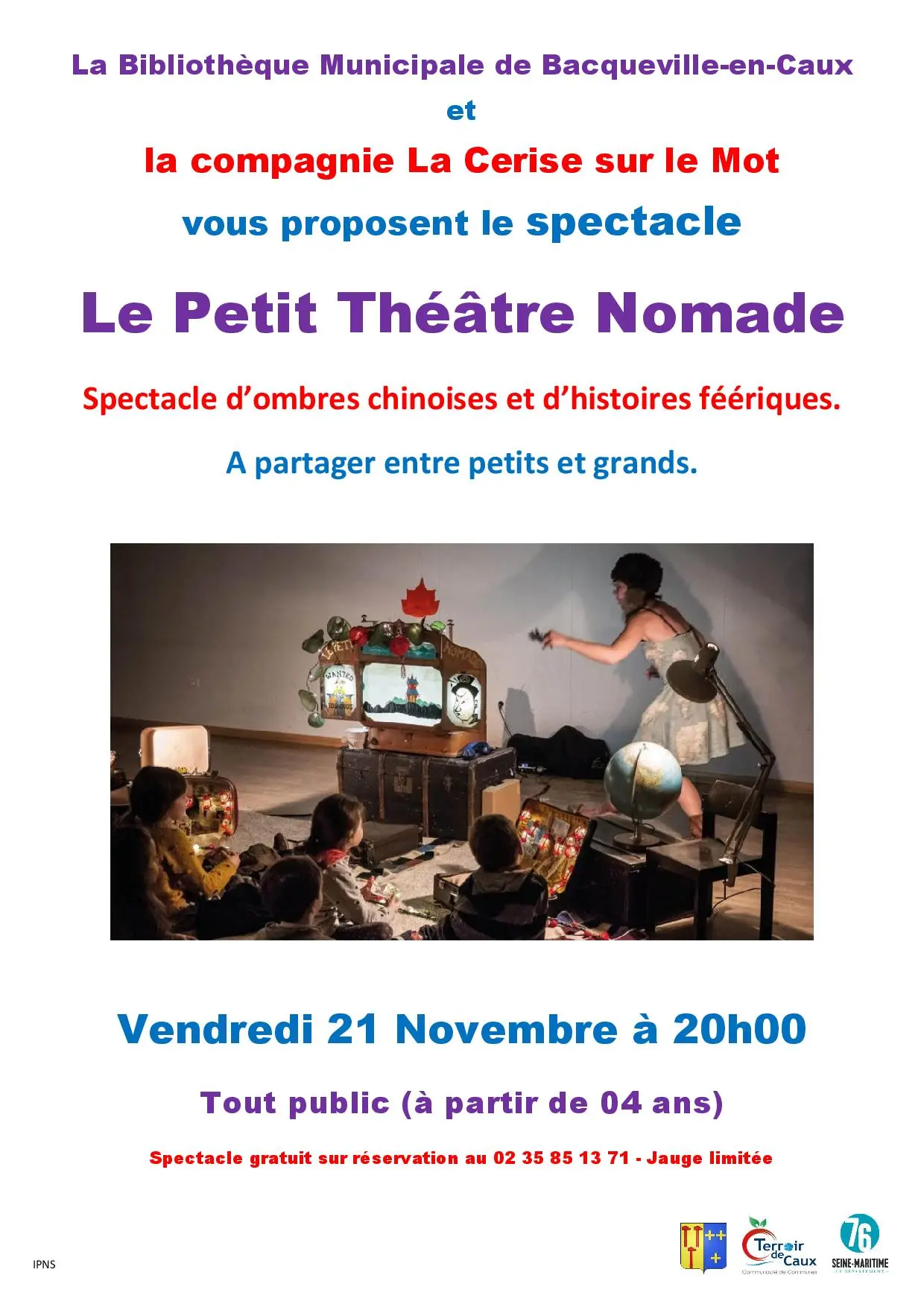 Affiche Le petit théâtre nomade